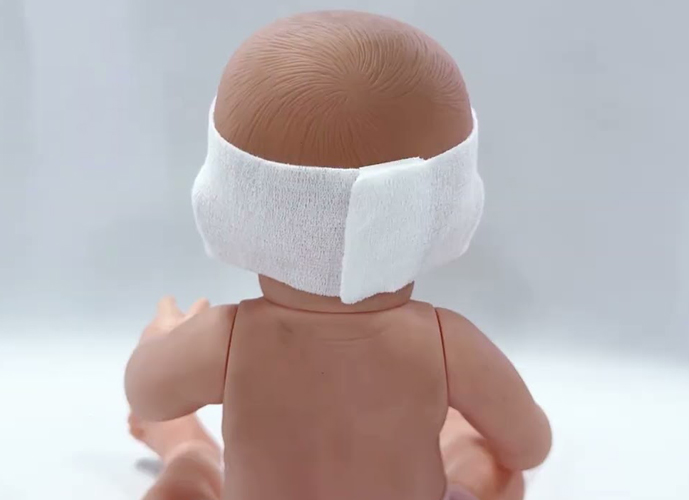 Máscara para ojos de bebé