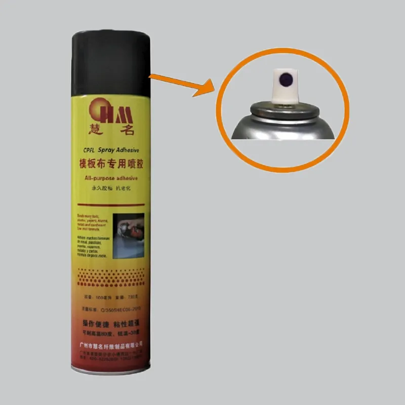 Fabricante industrial del adhesivo del espray