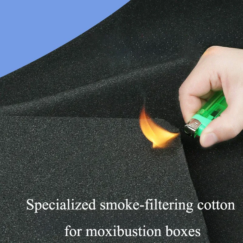 Aplicaciones de los medios de filtro de humo de moxibustión